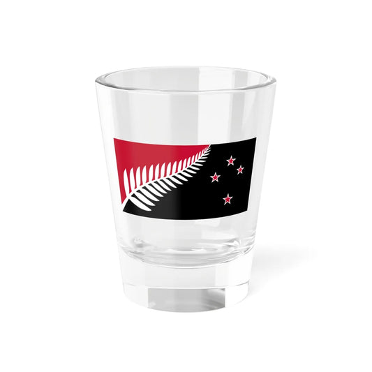 Kyle Lockwoods New Zealand Flag alt 2 (New Zealand) Shot Glass 1.5oz 1.5oz - Go Mug Yourself