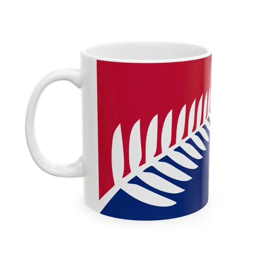 Kyle Lockwoods New Zealand Flag (New Zealand) White Coffee Mug - Go Mug Yourself