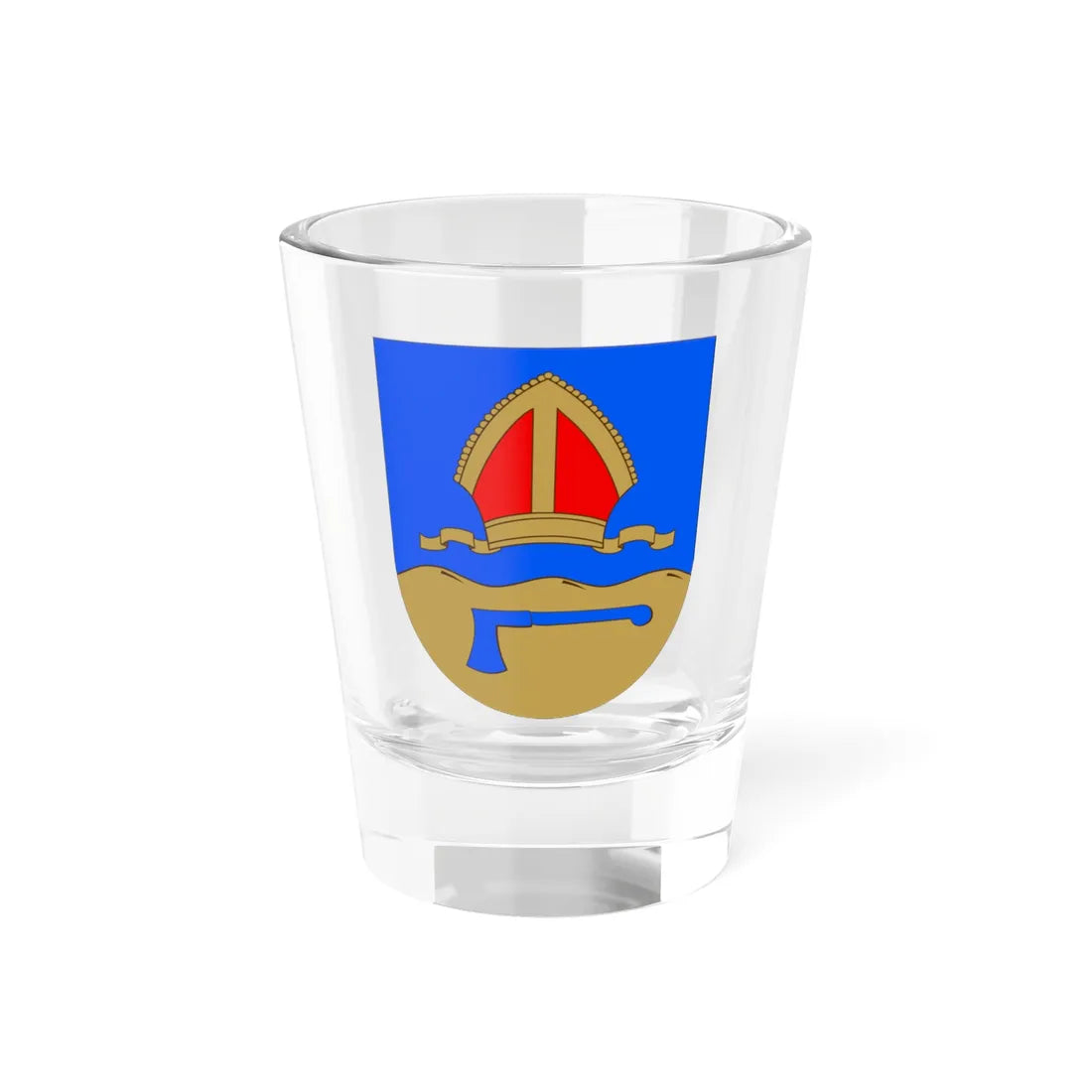 Köyliö.vaakuna (Finland) (Coat of Arms) Shot Glass 1.5oz 1.5oz - Go Mug Yourself