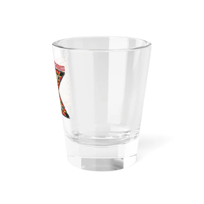 Kymen jääkäripataljoonan lippu (Finland) Shot Glass 1.5oz - Go Mug Yourself