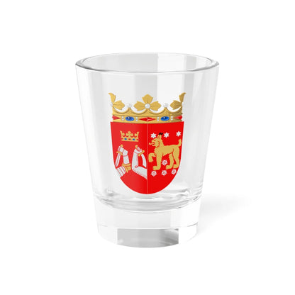 Kymen lääni.vaakuna.old (Finland) (Coat of Arms) Shot Glass 1.5oz 1.5oz - Go Mug Yourself