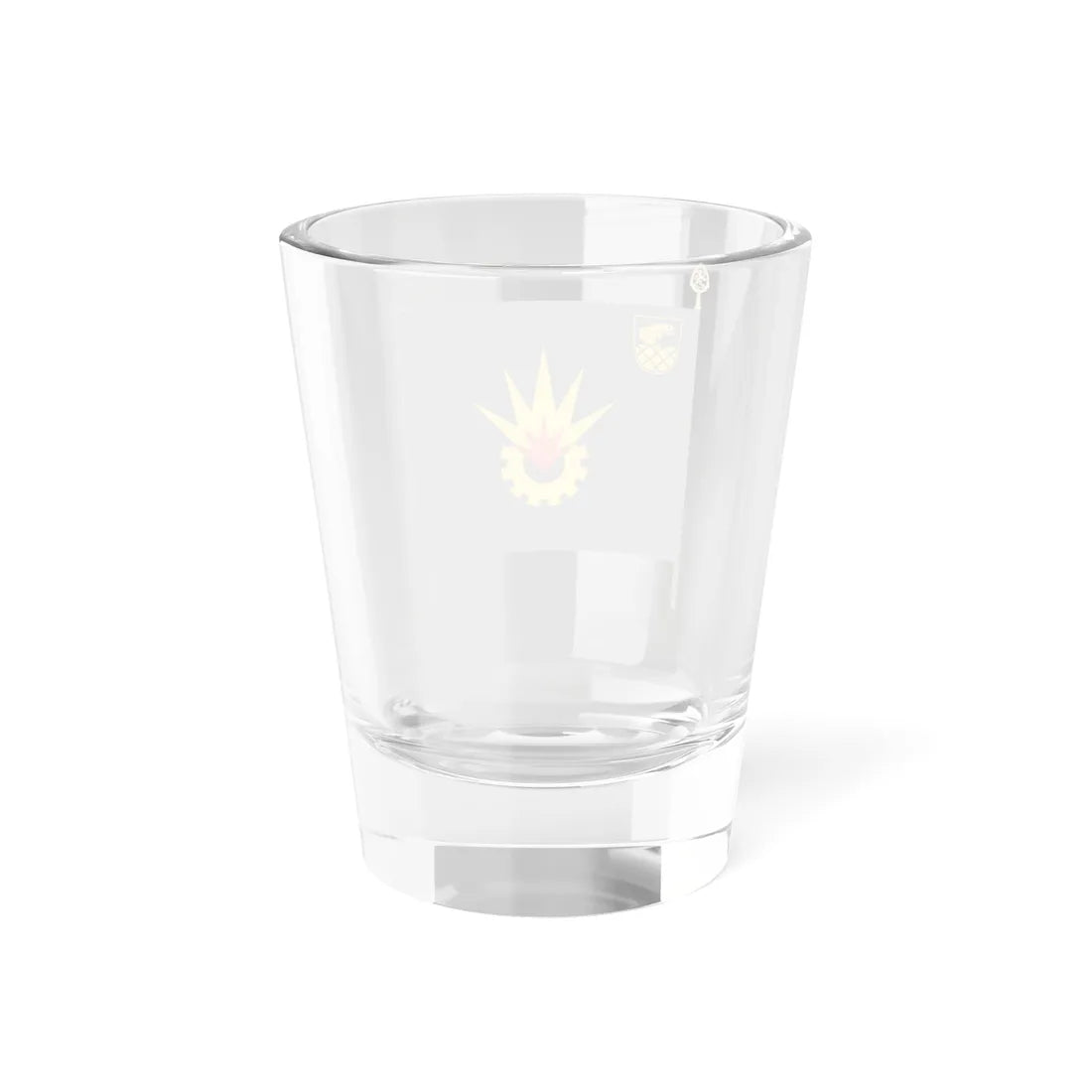 Kymen pioneeripataljoonan lippu (Finland) Shot Glass 1.5oz - Go Mug Yourself