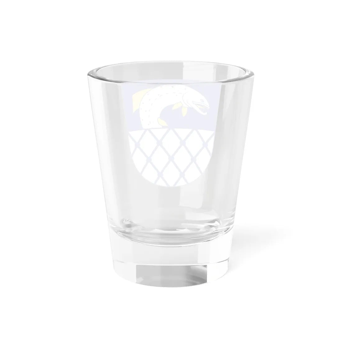 Kymenlaakson maakunnan vaakuna (Finland) (Coat of Arms) Shot Glass 1.5oz - Go Mug Yourself