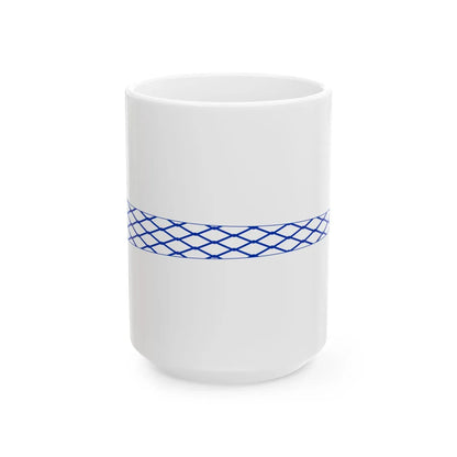 Kymenlaakso.vaakunaviiri (Finland) White Coffee Mug 15oz - Go Mug Yourself
