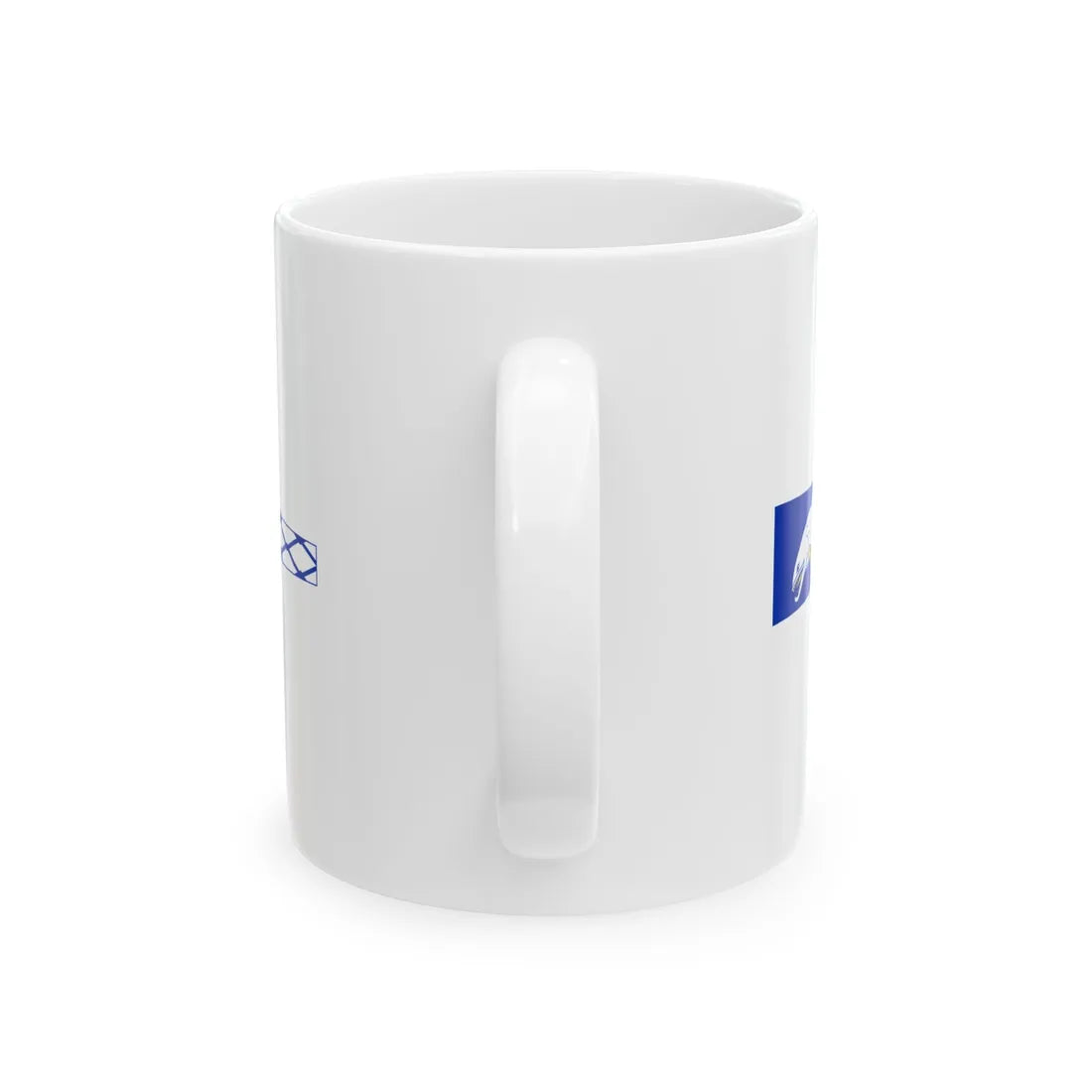Kymenlaakso.vaakunaviiri (Finland) White Coffee Mug - Go Mug Yourself