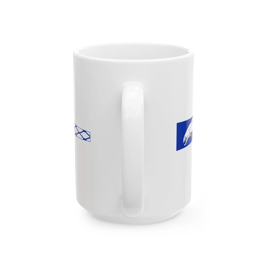 Kymenlaakso.vaakunaviiri (Finland) White Coffee Mug - Go Mug Yourself