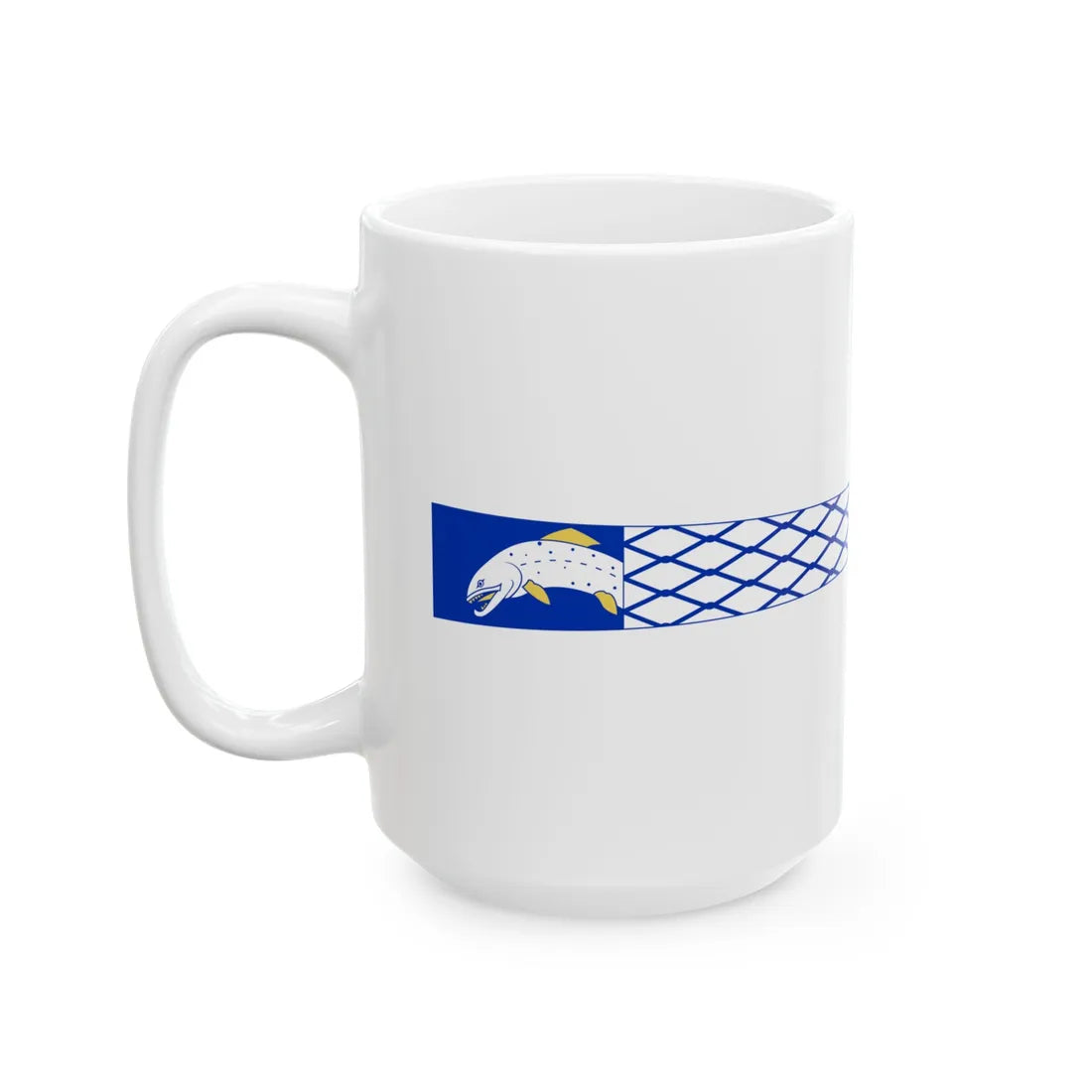Kymenlaakso.vaakunaviiri (Finland) White Coffee Mug - Go Mug Yourself