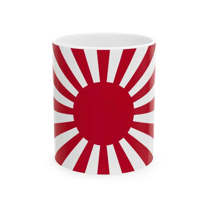KyokujitsuFlag (Japan) White Coffee Mug 11oz - Go Mug Yourself