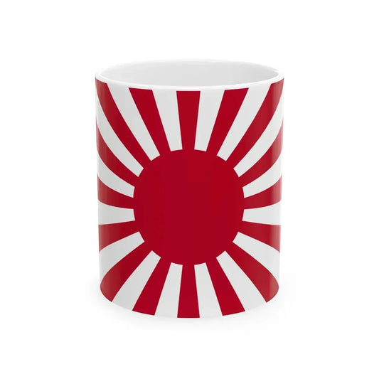 KyokujitsuFlag (Japan) White Coffee Mug 11oz - Go Mug Yourself