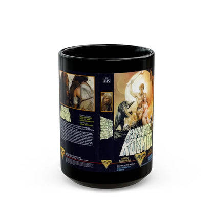 KYPIAPXOE TOY KOEMOY (VHS COVER) - Black Coffee Mug-15oz-Go Mug Yourself