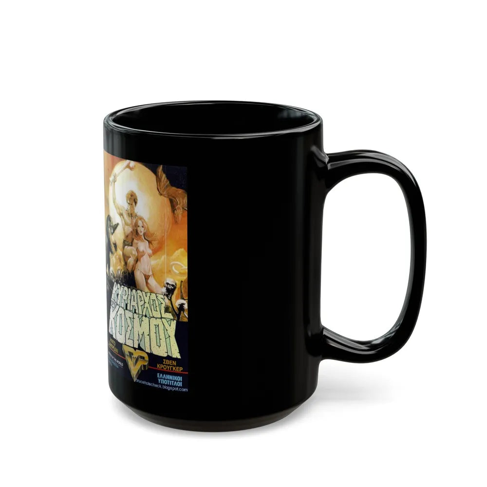 KYPIAPXOE TOY KOEMOY (VHS COVER) - Black Coffee Mug-Go Mug Yourself