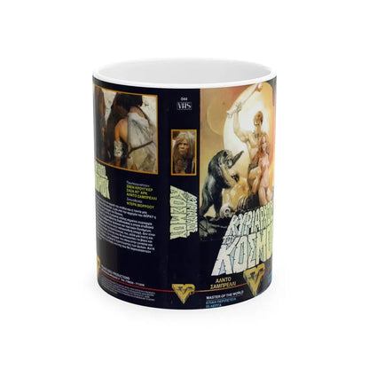 KYPIAPXOE TOY KOEMOY (VHS COVER) - White Coffee Mug 11oz - Go Mug Yourself