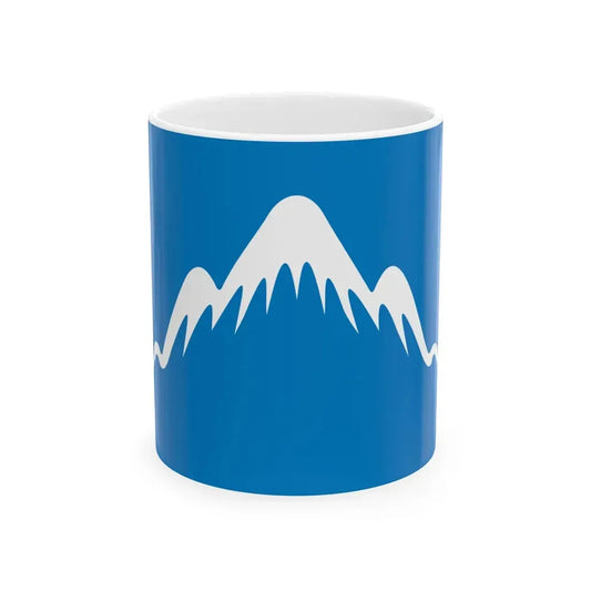 Kyrgyzstan 2011 Flag Proposals Set 2 Flag 2 (Kyrgyzstan) White Coffee Mug 11oz - Go Mug Yourself