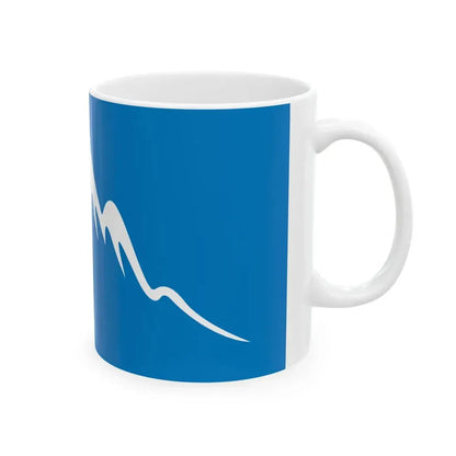 Kyrgyzstan 2011 Flag Proposals Set 2 Flag 2 (Kyrgyzstan) White Coffee Mug - Go Mug Yourself