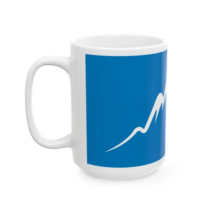 Kyrgyzstan 2011 Flag Proposals Set 2 Flag 2 (Kyrgyzstan) White Coffee Mug - Go Mug Yourself
