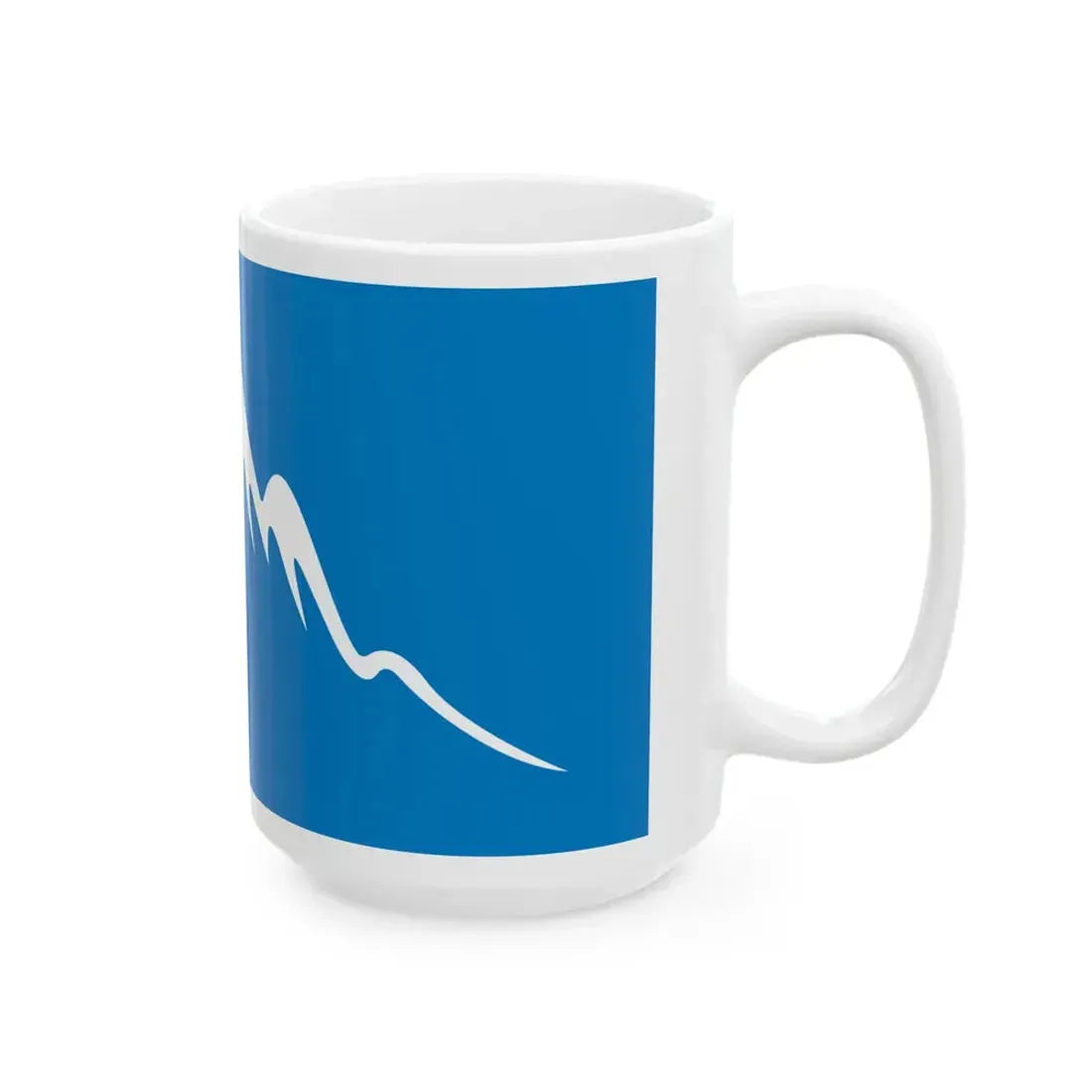 Kyrgyzstan 2011 Flag Proposals Set 2 Flag 2 (Kyrgyzstan) White Coffee Mug - Go Mug Yourself