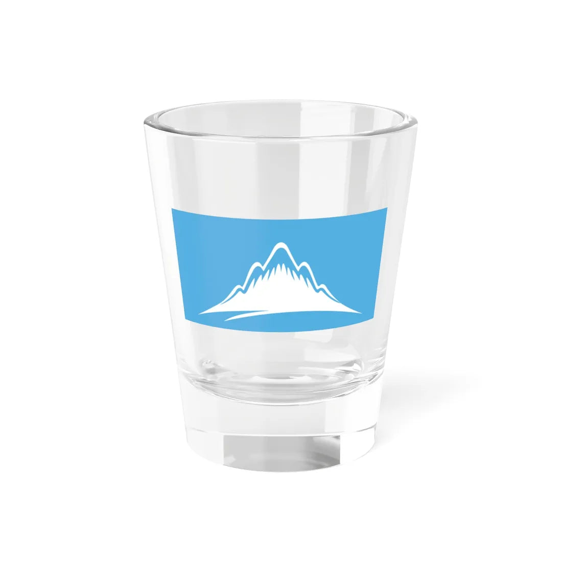 Kyrgyzstan 2011 Flag Proposals Set 2 Flag 3 (Kyrgyzstan) Shot Glass 1.5oz 1.5oz - Go Mug Yourself