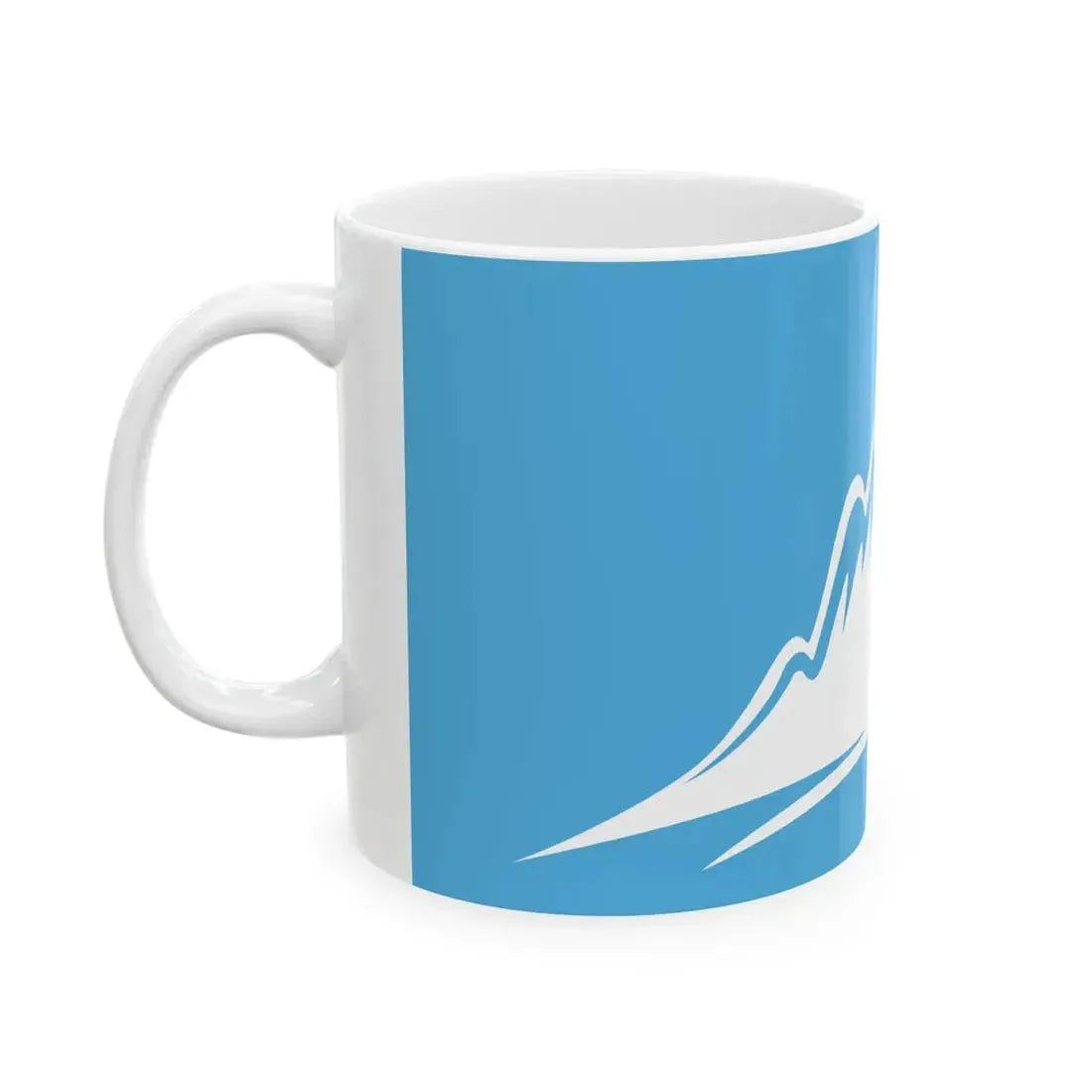 Kyrgyzstan 2011 Flag Proposals Set 2 Flag 3 (Kyrgyzstan) White Coffee Mug - Go Mug Yourself