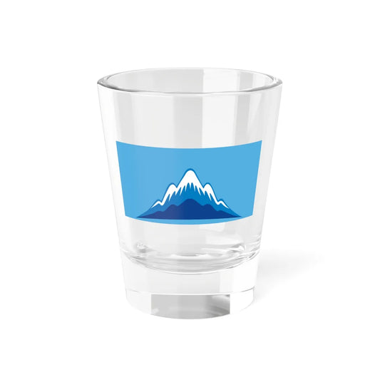 Kyrgyzstan 2011 Flag Proposals Set 2 Flag 4 (Kyrgyzstan) Shot Glass 1.5oz 1.5oz - Go Mug Yourself