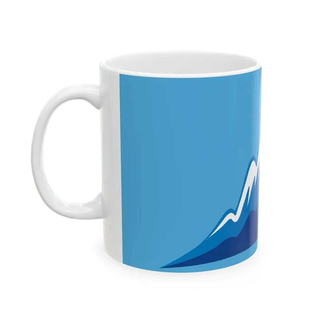 Kyrgyzstan 2011 Flag Proposals Set 2 Flag 4 (Kyrgyzstan) White Coffee Mug - Go Mug Yourself