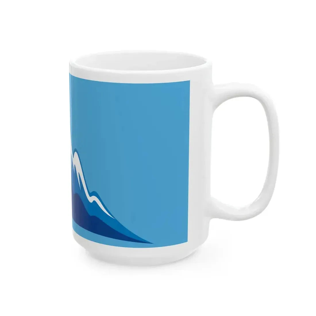 Kyrgyzstan 2011 Flag Proposals Set 2 Flag 4 (Kyrgyzstan) White Coffee Mug - Go Mug Yourself