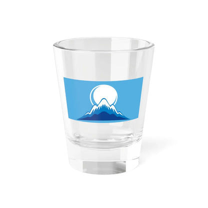 Kyrgyzstan 2011 Flag Proposals Set 3 Flag 1 (Kyrgyzstan) Shot Glass 1.5oz 1.5oz - Go Mug Yourself