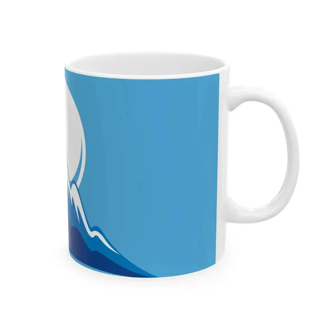 Kyrgyzstan 2011 Flag Proposals Set 3 Flag 1 (Kyrgyzstan) White Coffee Mug - Go Mug Yourself