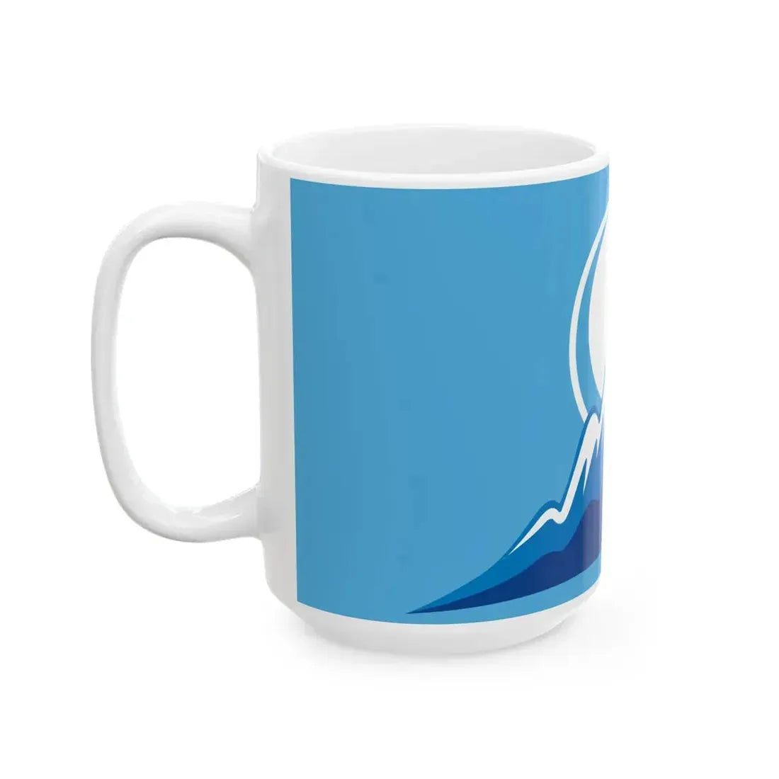 Kyrgyzstan 2011 Flag Proposals Set 3 Flag 1 (Kyrgyzstan) White Coffee Mug - Go Mug Yourself