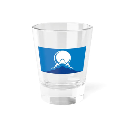 Kyrgyzstan 2011 Flag Proposals Set 3 Flag 2 (Kyrgyzstan) Shot Glass 1.5oz 1.5oz - Go Mug Yourself