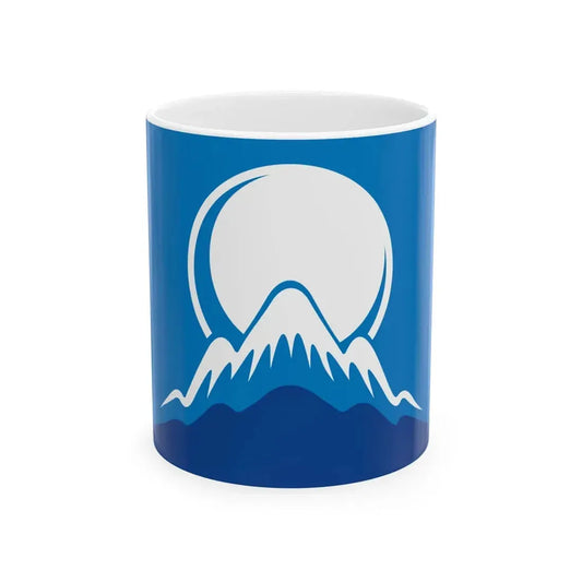 Kyrgyzstan 2011 Flag Proposals Set 3 Flag 2 (Kyrgyzstan) White Coffee Mug 11oz - Go Mug Yourself