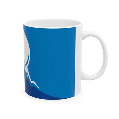 Kyrgyzstan 2011 Flag Proposals Set 3 Flag 2 (Kyrgyzstan) White Coffee Mug - Go Mug Yourself