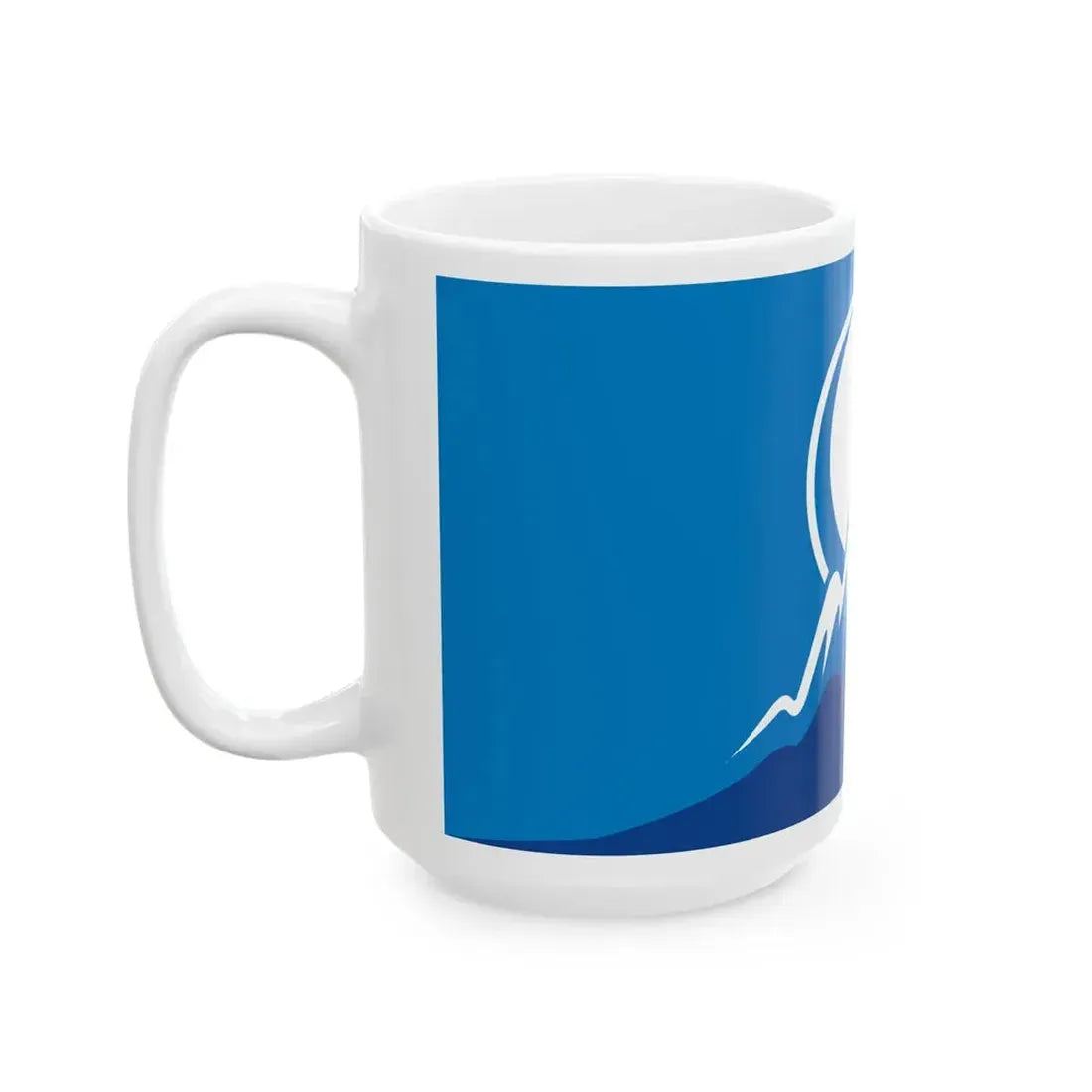 Kyrgyzstan 2011 Flag Proposals Set 3 Flag 2 (Kyrgyzstan) White Coffee Mug - Go Mug Yourself