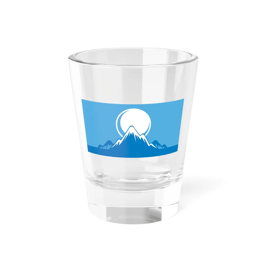 Kyrgyzstan 2011 Flag Proposals Set 3 Flag 3 (Kyrgyzstan) Shot Glass 1.5oz 1.5oz - Go Mug Yourself
