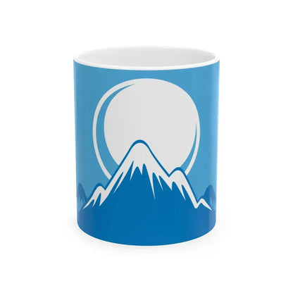 Kyrgyzstan 2011 Flag Proposals Set 3 Flag 3 (Kyrgyzstan) White Coffee Mug 11oz - Go Mug Yourself