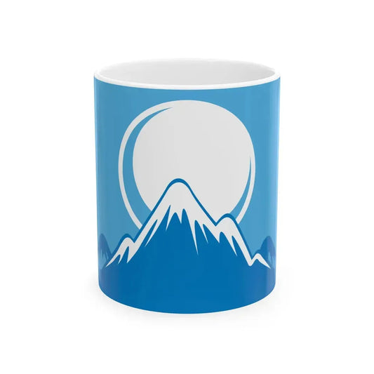 Kyrgyzstan 2011 Flag Proposals Set 3 Flag 3 (Kyrgyzstan) White Coffee Mug 11oz - Go Mug Yourself