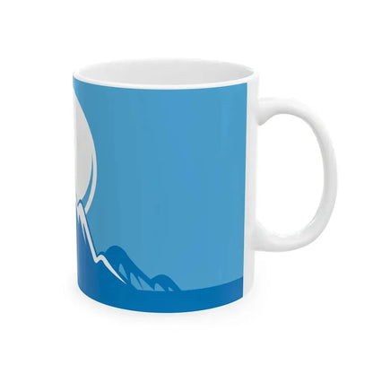 Kyrgyzstan 2011 Flag Proposals Set 3 Flag 3 (Kyrgyzstan) White Coffee Mug - Go Mug Yourself