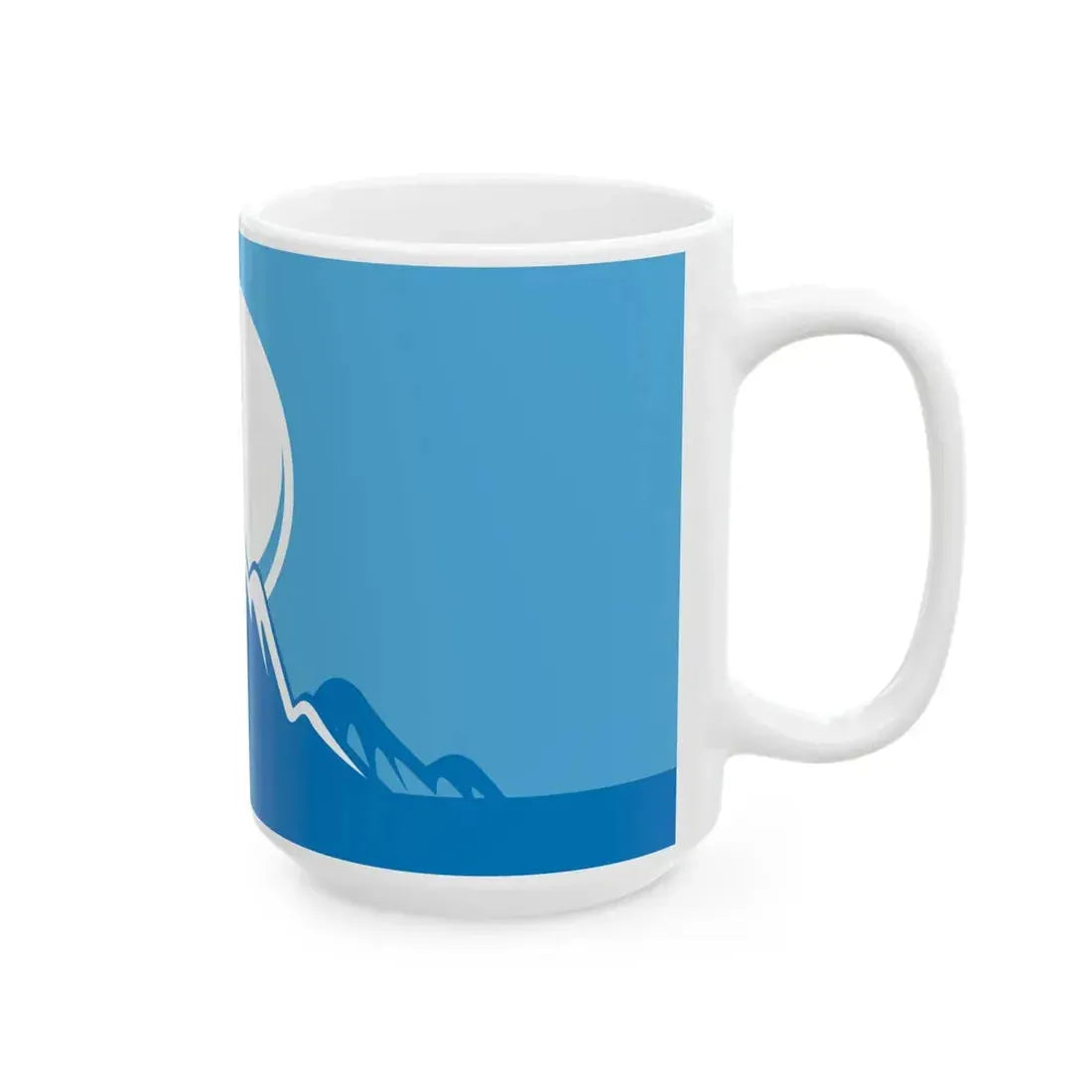 Kyrgyzstan 2011 Flag Proposals Set 3 Flag 3 (Kyrgyzstan) White Coffee Mug - Go Mug Yourself
