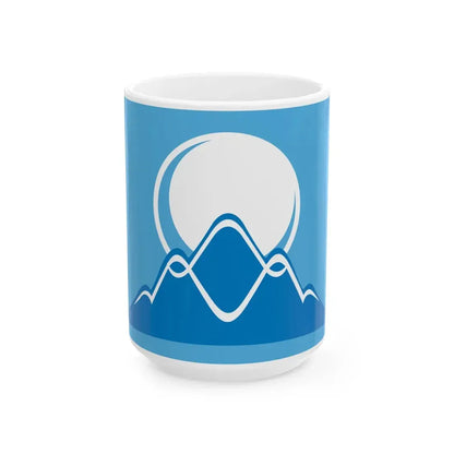 Kyrgyzstan 2011 Flag Proposals Set 3 Flag 4 (Kyrgyzstan) White Coffee Mug 15oz - Go Mug Yourself