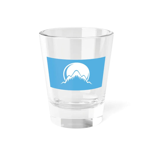 Kyrgyzstan 2011 Flag Proposals Set 4 Flag 1 (Kyrgyzstan) Shot Glass 1.5oz 1.5oz - Go Mug Yourself