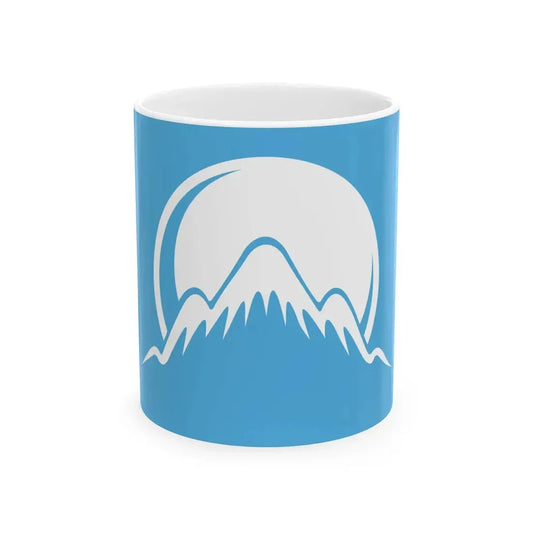Kyrgyzstan 2011 Flag Proposals Set 4 Flag 1 (Kyrgyzstan) White Coffee Mug 11oz - Go Mug Yourself