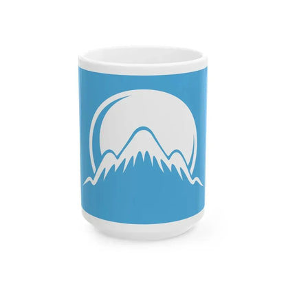 Kyrgyzstan 2011 Flag Proposals Set 4 Flag 1 (Kyrgyzstan) White Coffee Mug 15oz - Go Mug Yourself