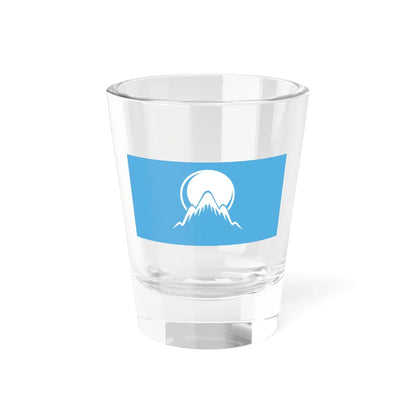 Kyrgyzstan 2011 Flag Proposals Set 4 Flag 2 (Kyrgyzstan) Shot Glass 1.5oz 1.5oz - Go Mug Yourself