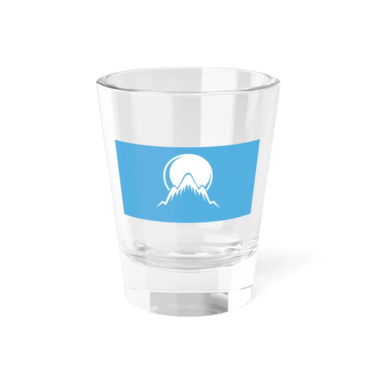 Kyrgyzstan 2011 Flag Proposals Set 4 Flag 2 (Kyrgyzstan) Shot Glass 1.5oz 1.5oz - Go Mug Yourself