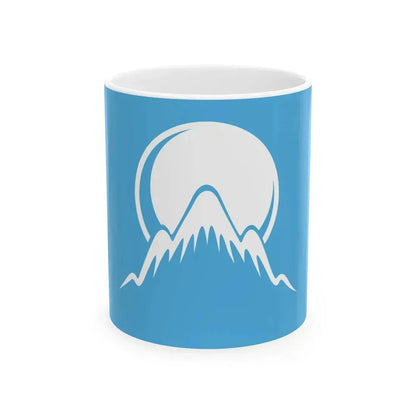 Kyrgyzstan 2011 Flag Proposals Set 4 Flag 2 (Kyrgyzstan) White Coffee Mug 11oz - Go Mug Yourself