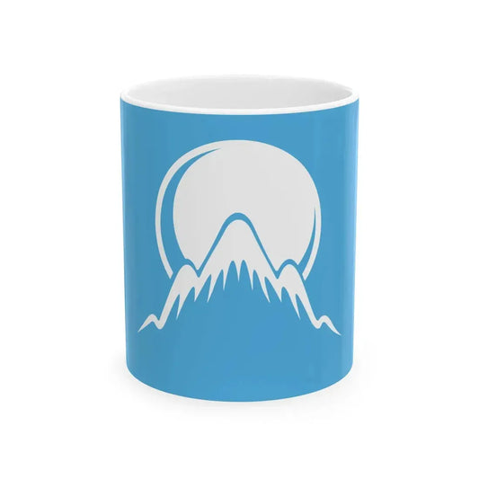 Kyrgyzstan 2011 Flag Proposals Set 4 Flag 2 (Kyrgyzstan) White Coffee Mug 11oz - Go Mug Yourself
