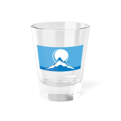 Kyrgyzstan 2011 Flag Proposals Set 4 Flag 3 (Kyrgyzstan) Shot Glass 1.5oz 1.5oz - Go Mug Yourself