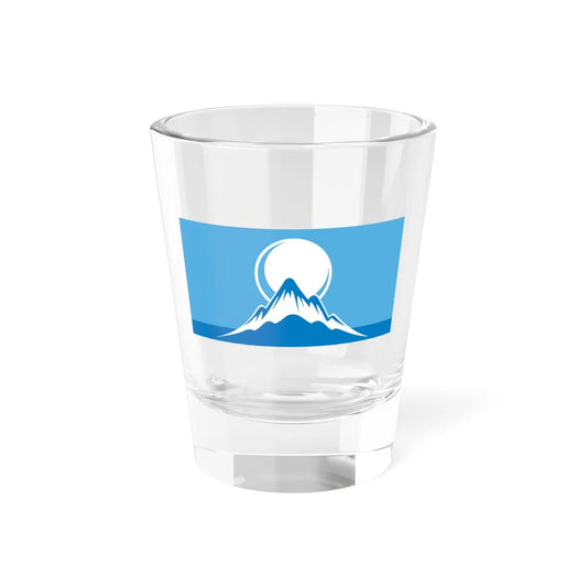 Kyrgyzstan 2011 Flag Proposals Set 4 Flag 3 (Kyrgyzstan) Shot Glass 1.5oz 1.5oz - Go Mug Yourself
