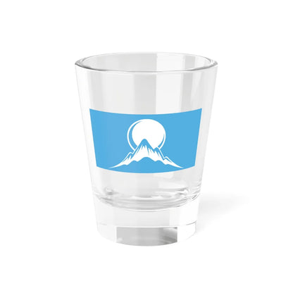 Kyrgyzstan 2011 Flag Proposals Set 4 Flag 4 (Kyrgyzstan) Shot Glass 1.5oz 1.5oz - Go Mug Yourself