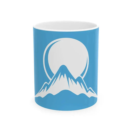 Kyrgyzstan 2011 Flag Proposals Set 4 Flag 4 (Kyrgyzstan) White Coffee Mug 11oz - Go Mug Yourself
