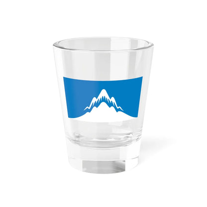 Kyrgyzstan 2011 Flag Proposals Set 5 Flag 1 (Kyrgyzstan) Shot Glass 1.5oz 1.5oz - Go Mug Yourself
